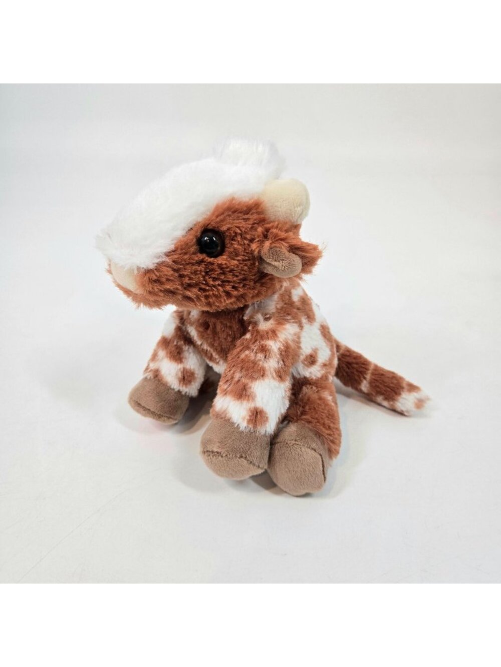 Build a Bear Lil Longhorn Plush Mini Buddies Cow Stuffed Animal Smallfrys 6"